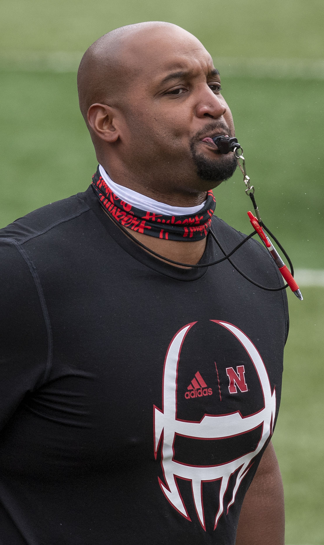 Nebraska football practice, 4.17